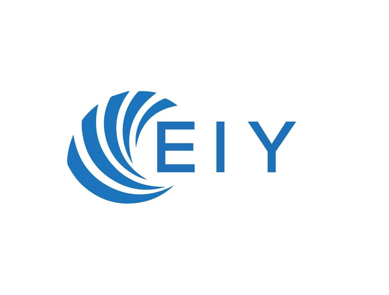 ELY letter logo design on white background. ELY creative circle letter logo concept. ELY letter design. vector