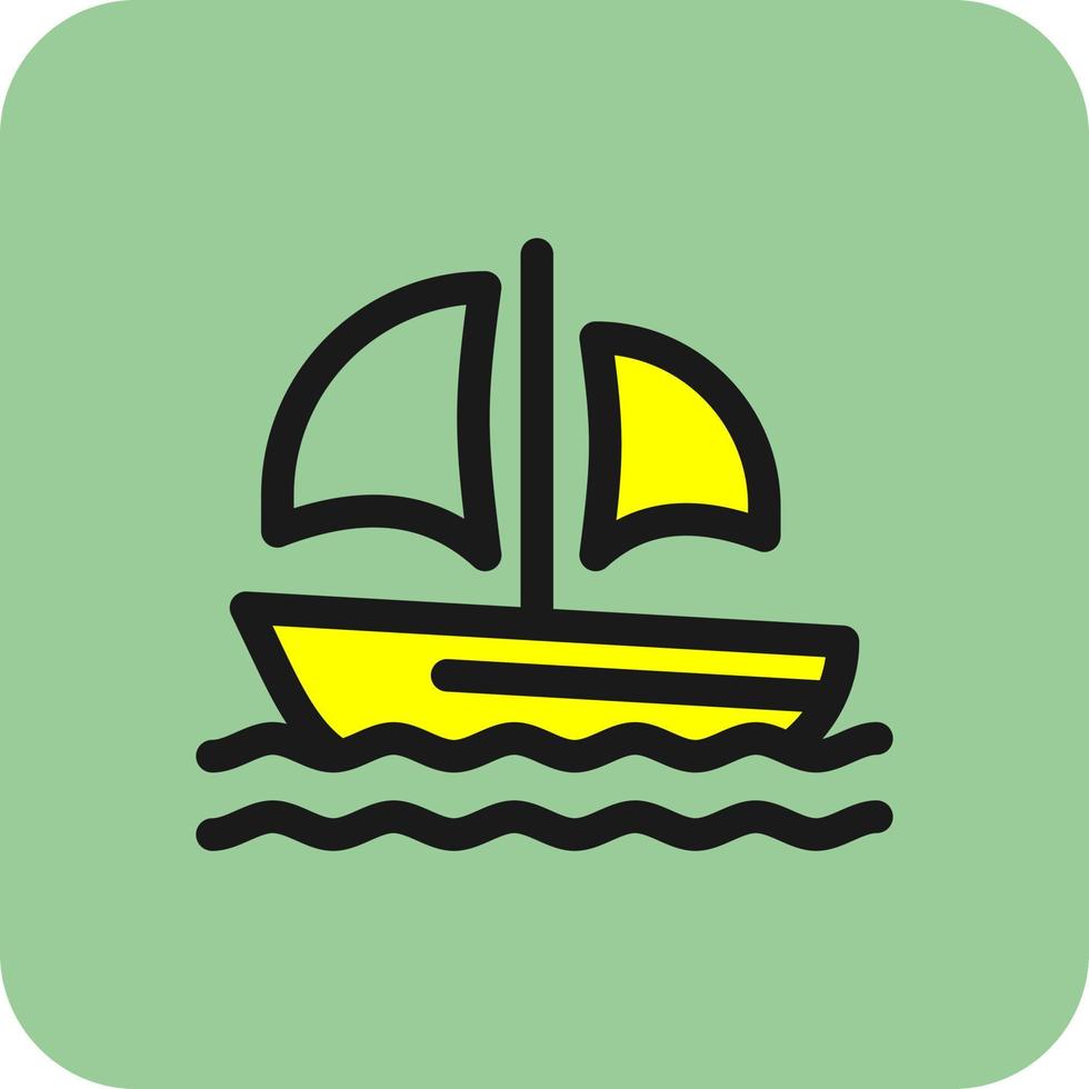 Boat Vector Icon Design