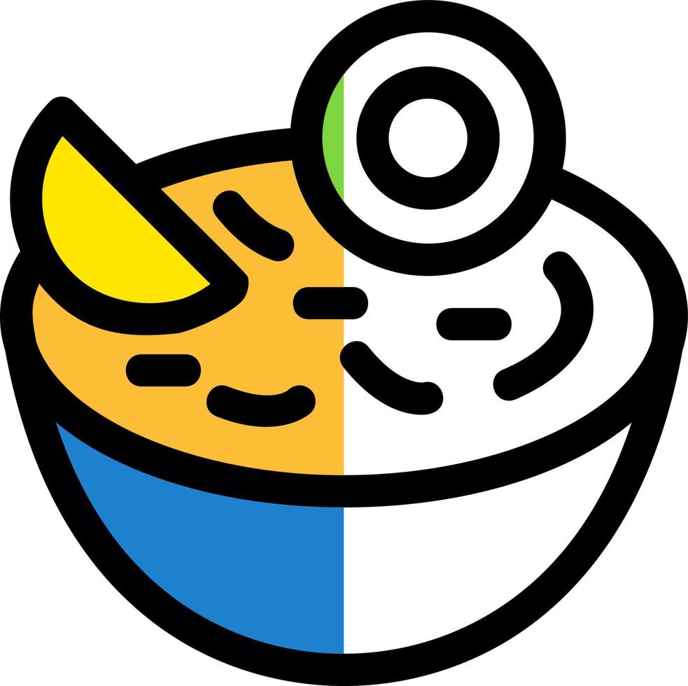 Poke Food Vector Icon Design