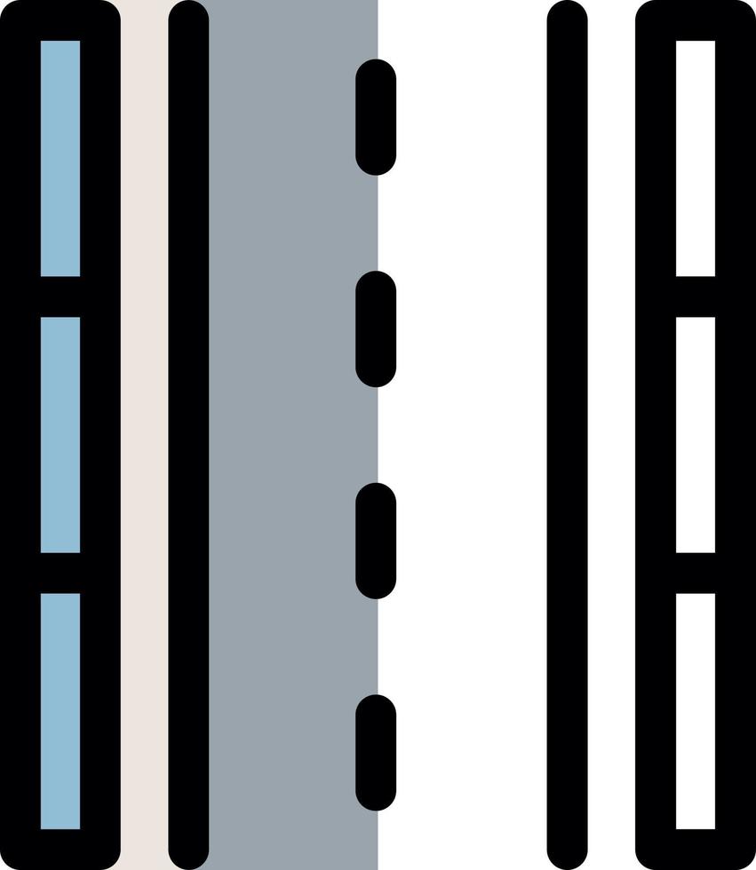 Highway Vector Icon Design