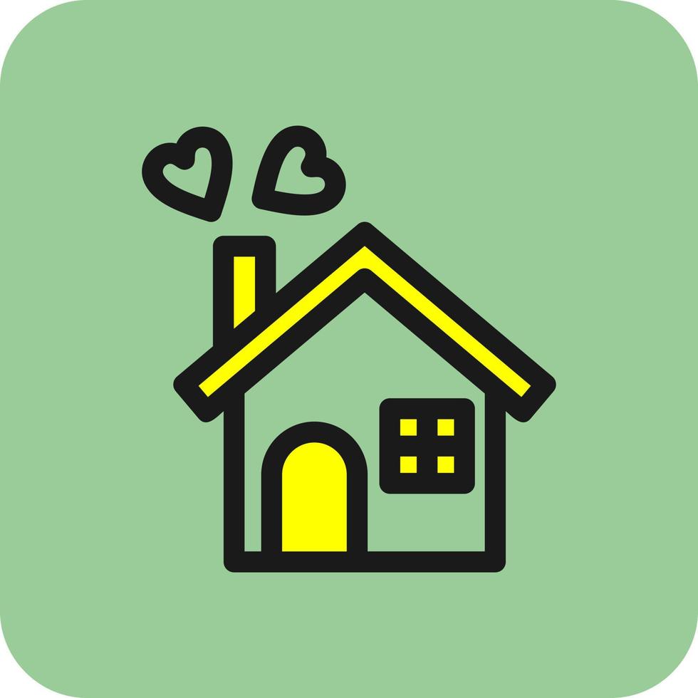 Family Home Vector Icon Design