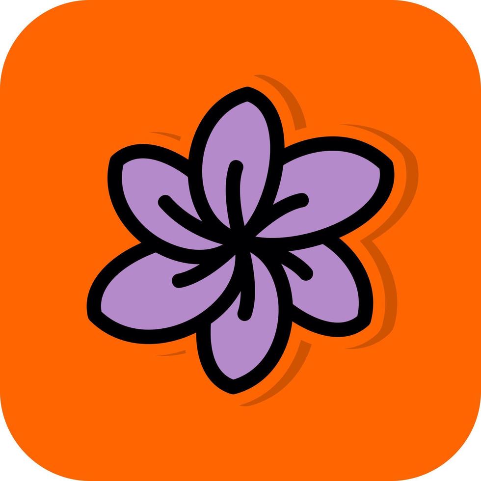 Saffron Vector Icon Design