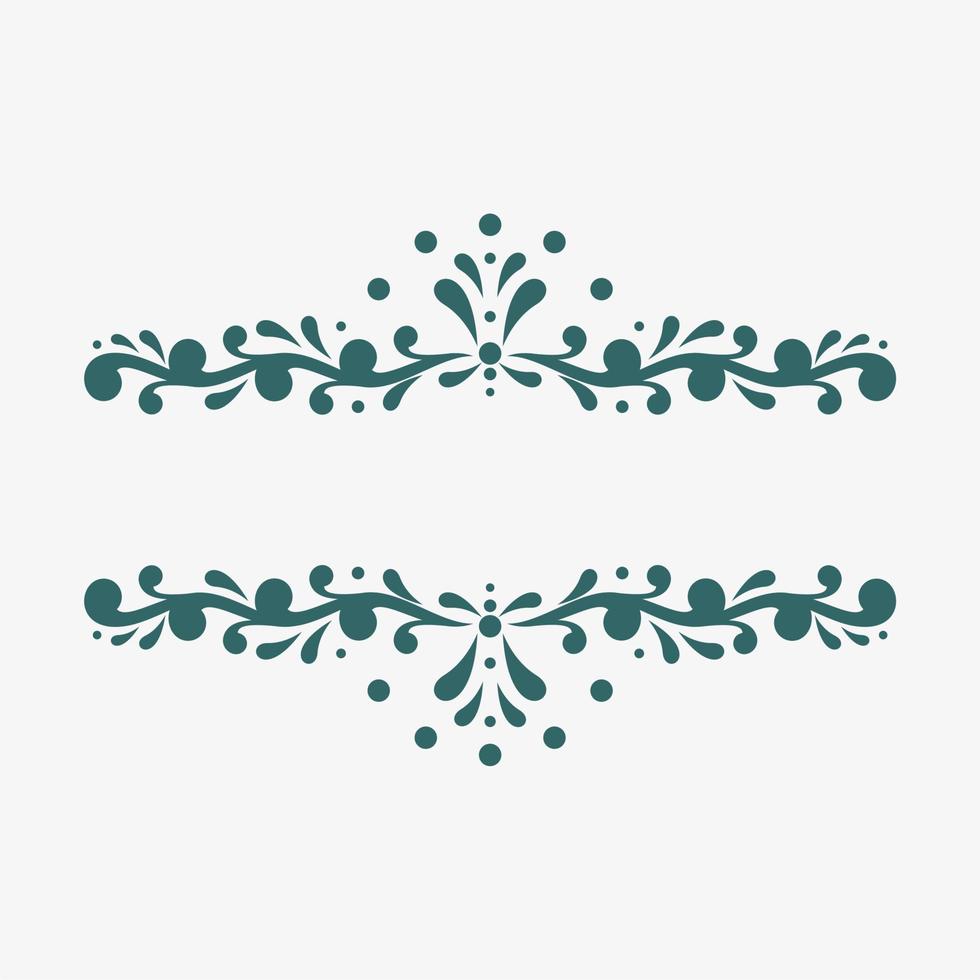 border for wedding and birthday invitations vector