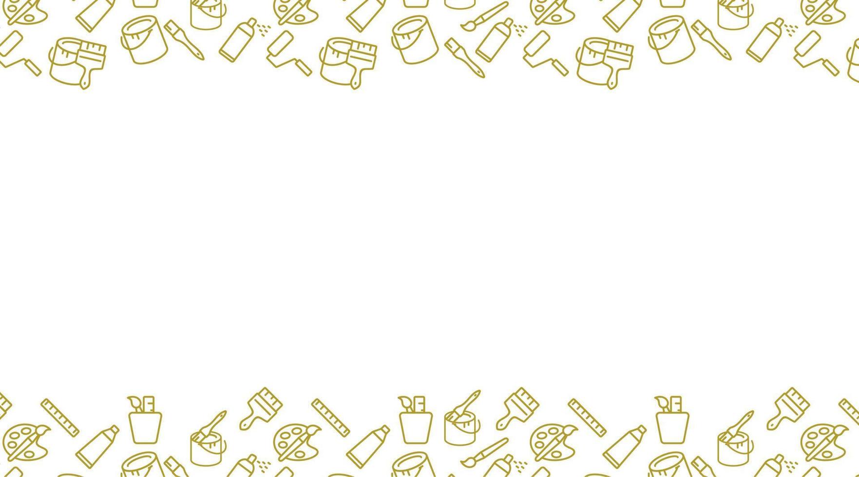 art and painting seamless pattern background vector