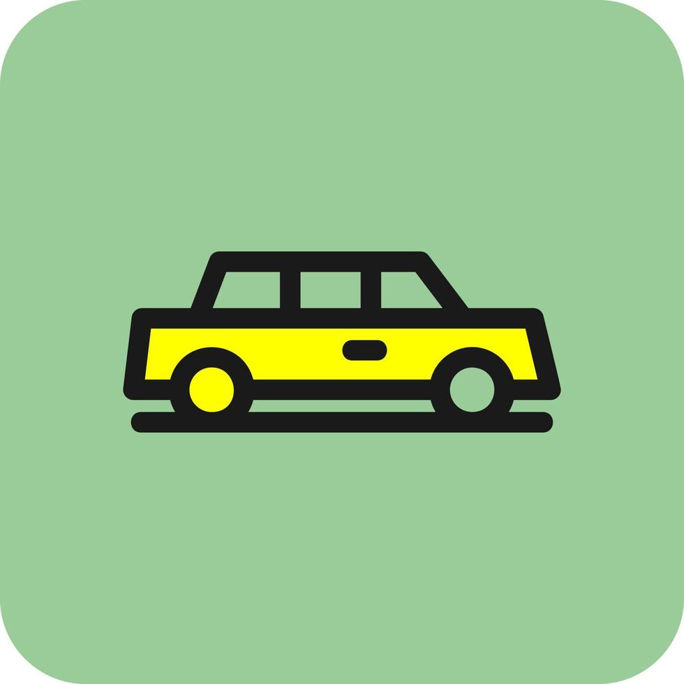 Limousine Vector Icon Design