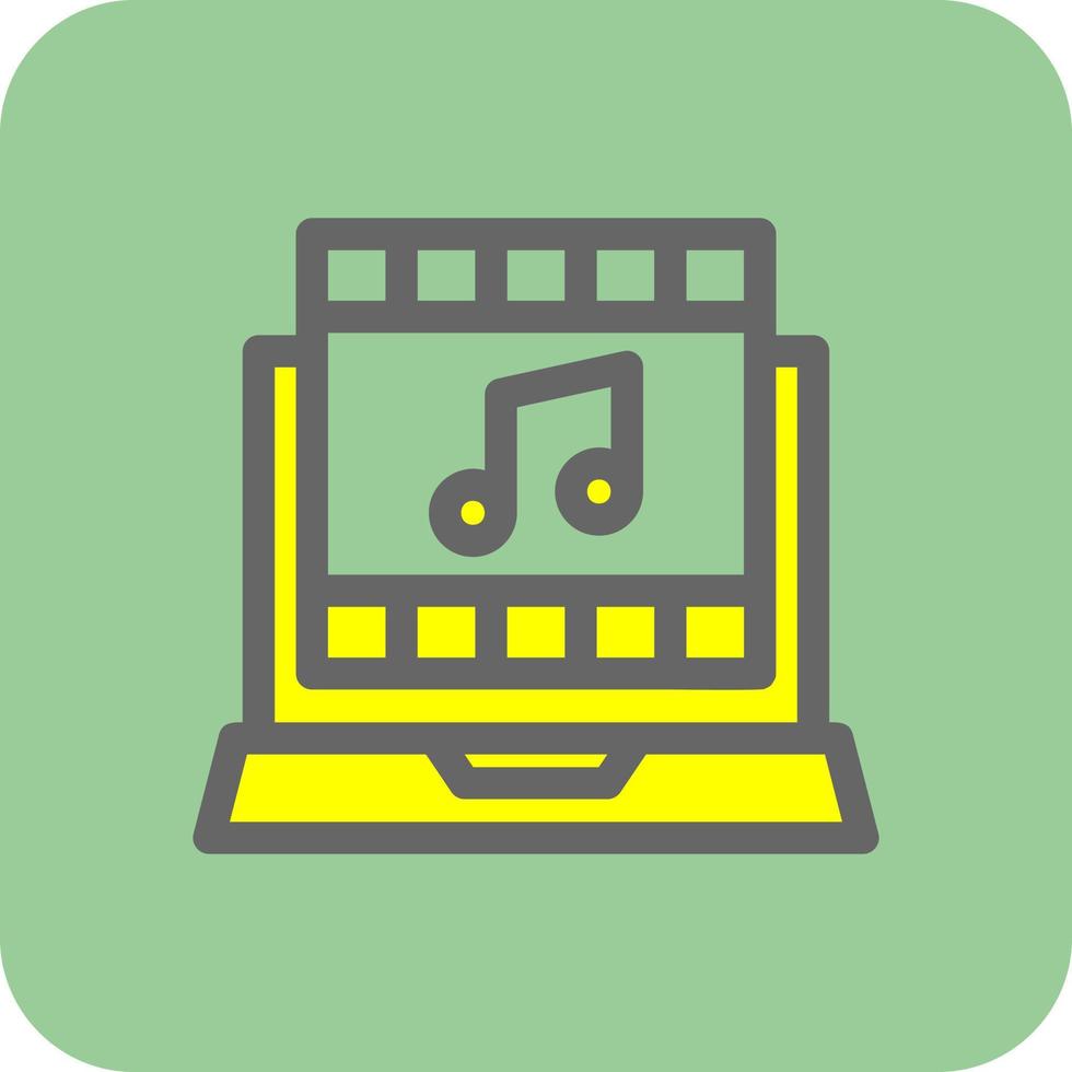 Soundtrack Vector Icon Design