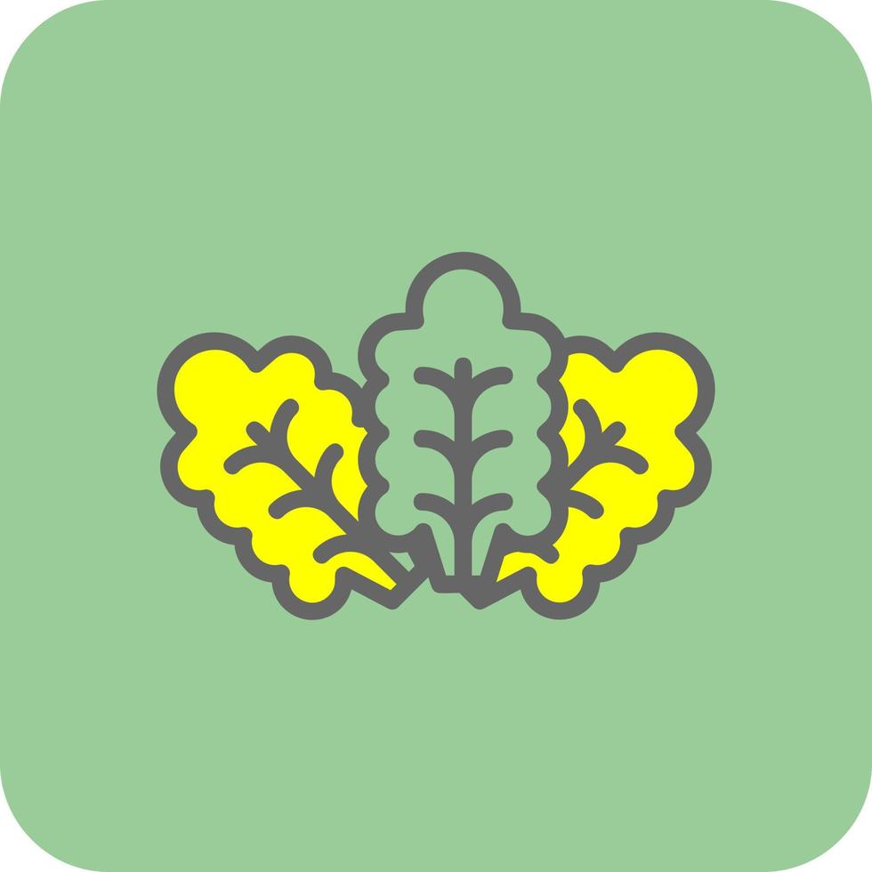 Lettuce Vector Icon Design