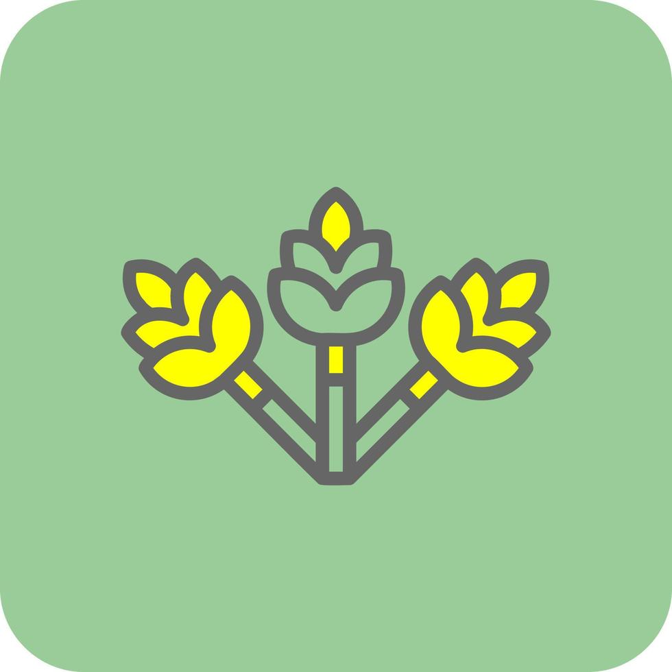 Asparagus Vector Icon Design