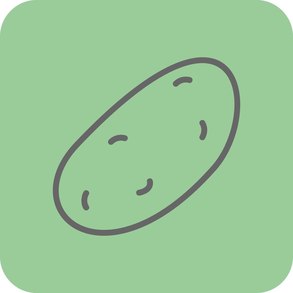 Potato Vector Icon Design