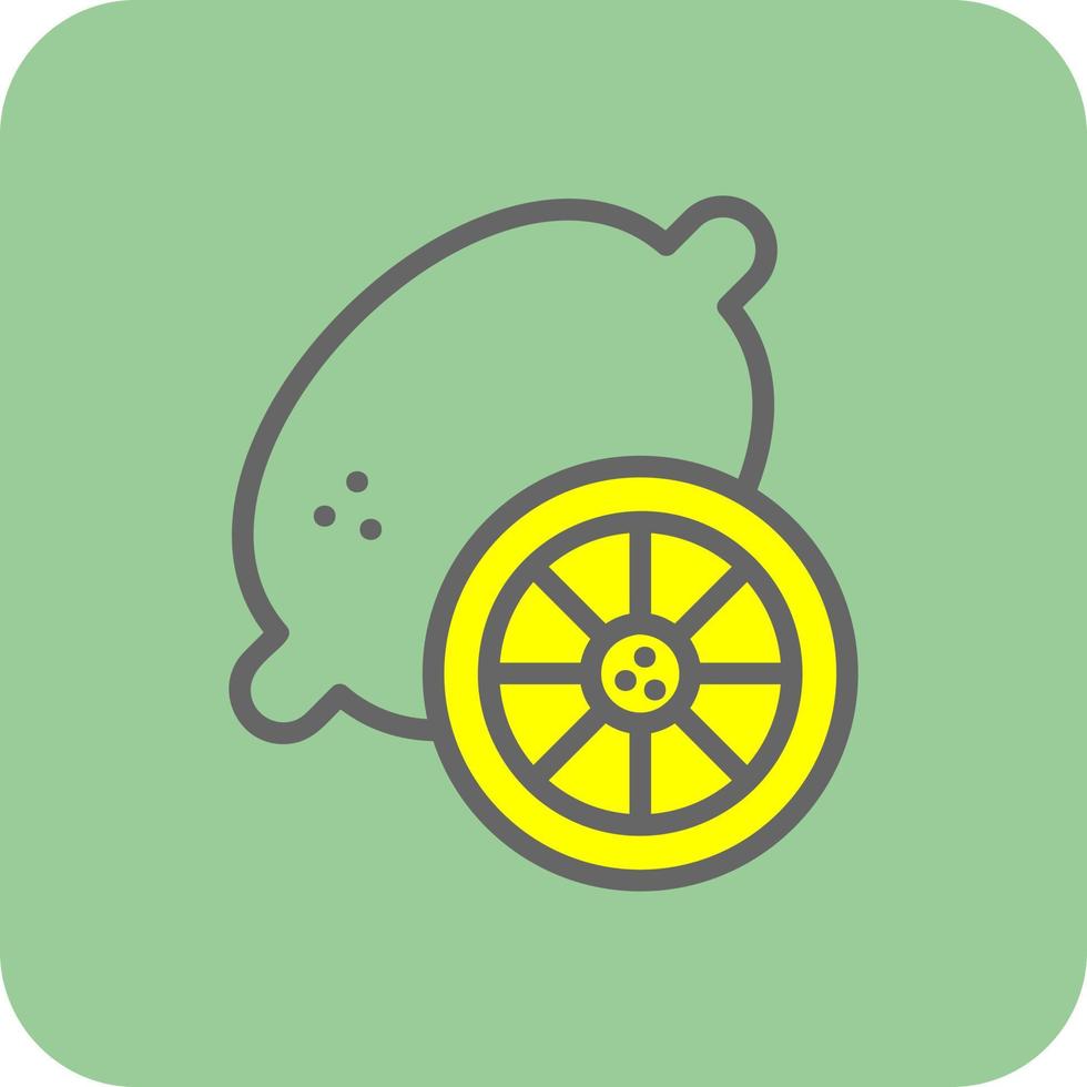 Lemon Vector Icon Design