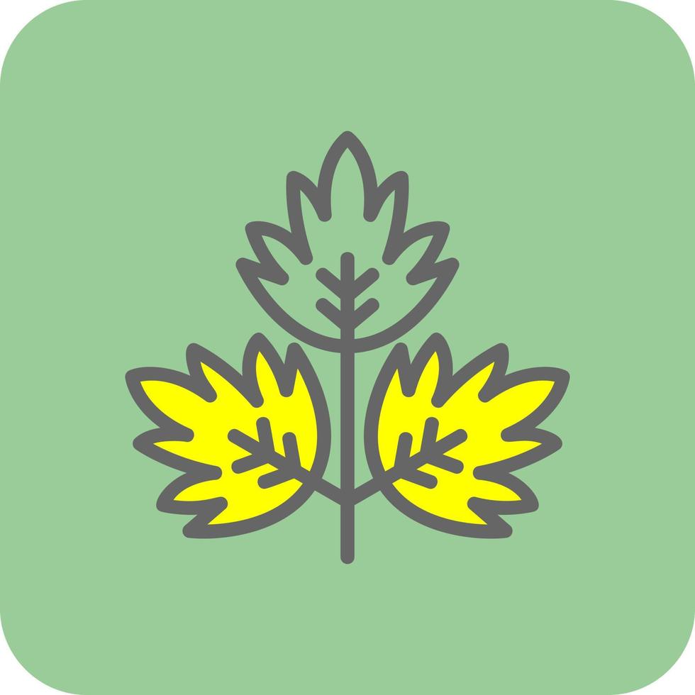 Parsley Vector Icon Design