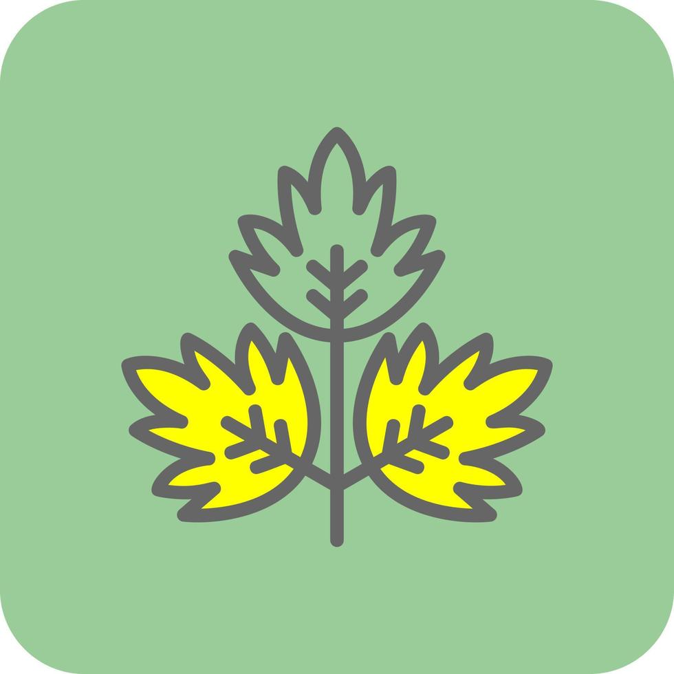 Parsley Vector Icon Design