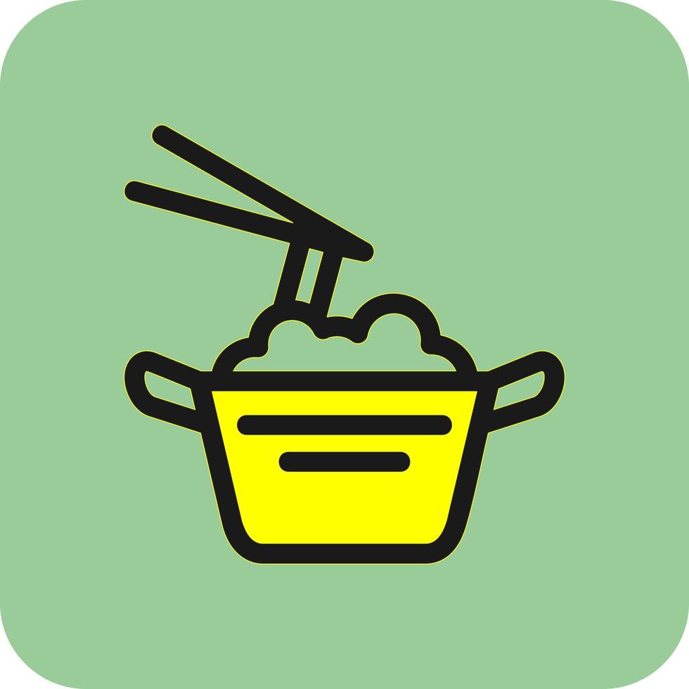 Japanese Food Vector Icon Design