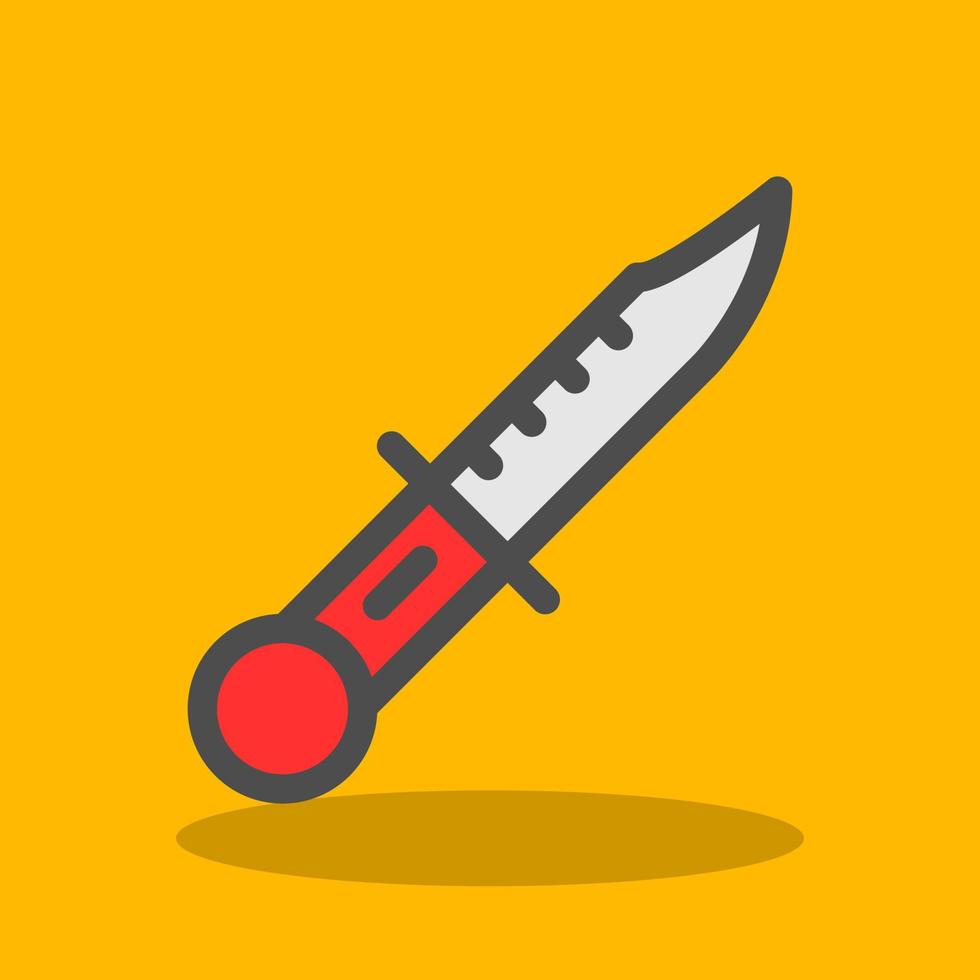 Dagger Vector Icon Design