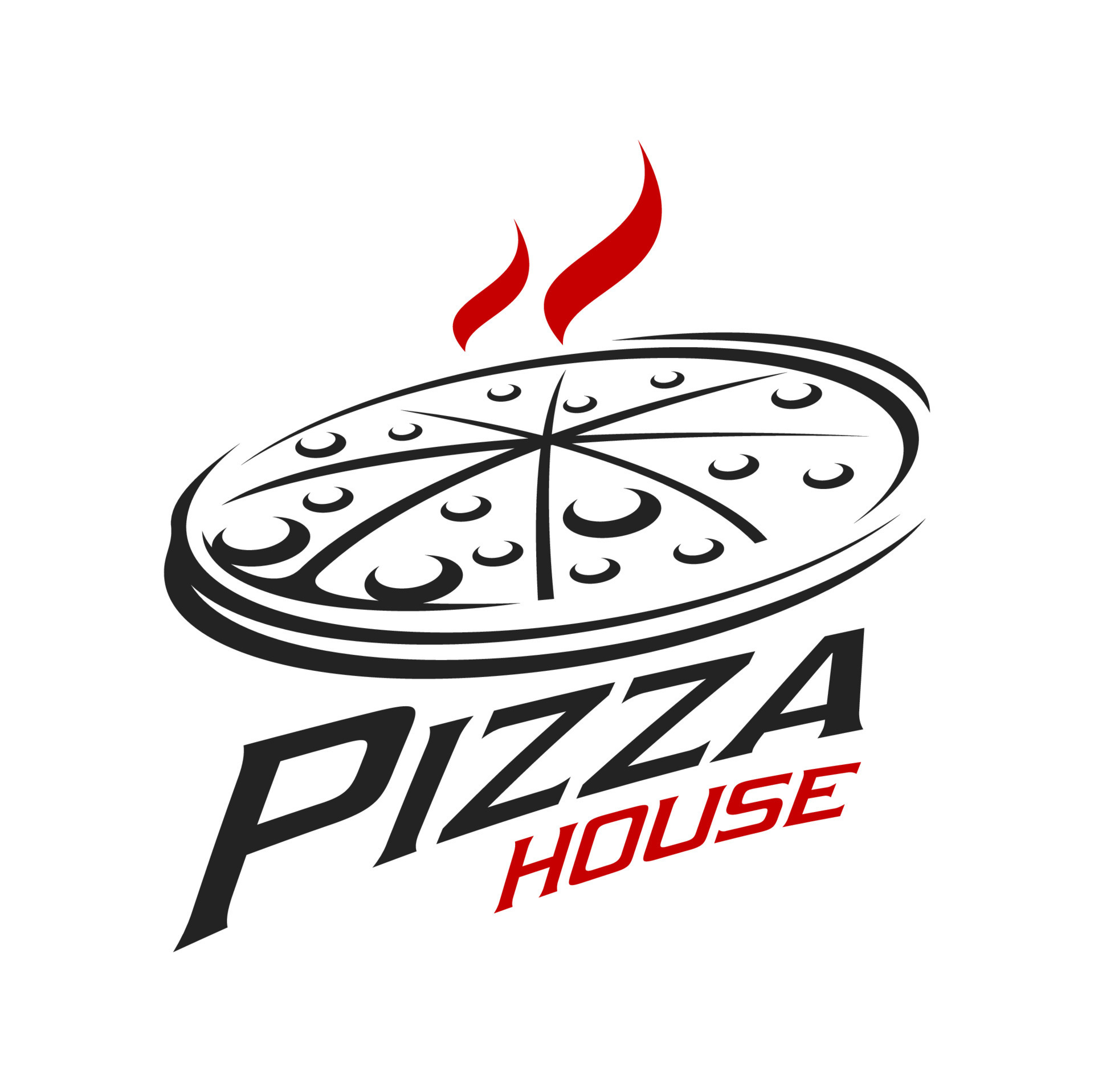 Pizza house icon, Italian restaurant meal symbol 20402554 Vector Art at