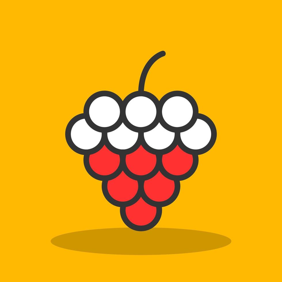 Raspberry Vector Icon Design