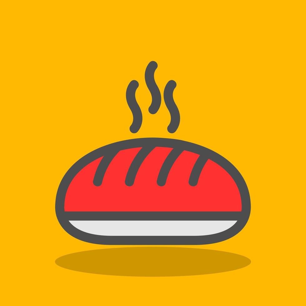 Baguette Vector Icon Design