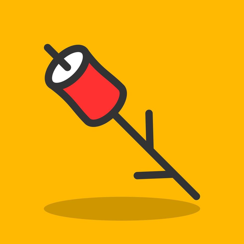 Marshmallows Vector Icon Design