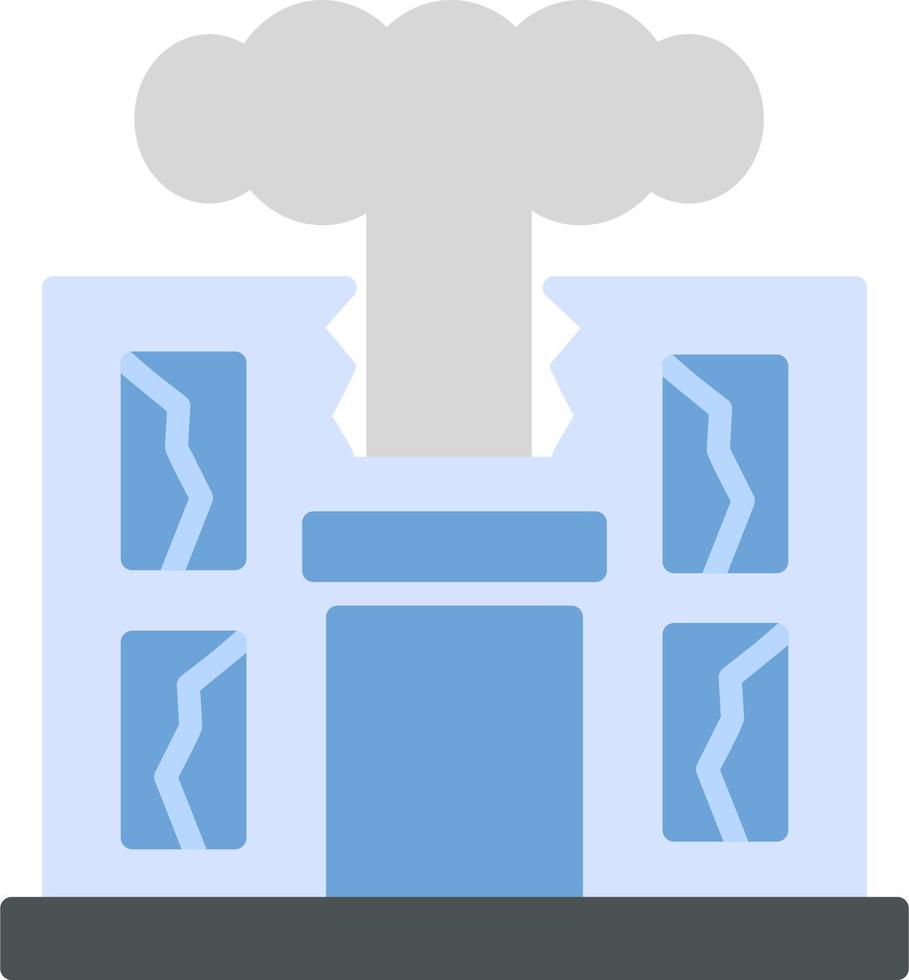 War Destruction Vector Icon