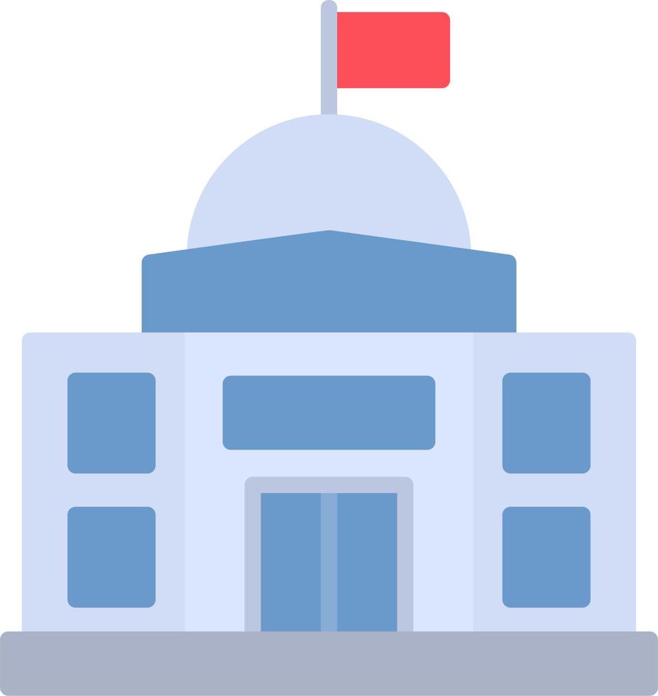 Embassy Vector Icon