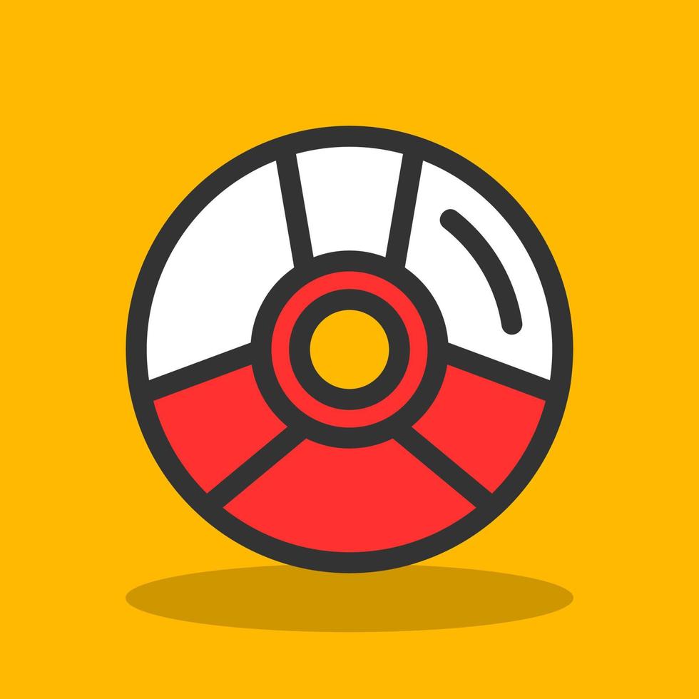 Blu Ray Vector Icon Design