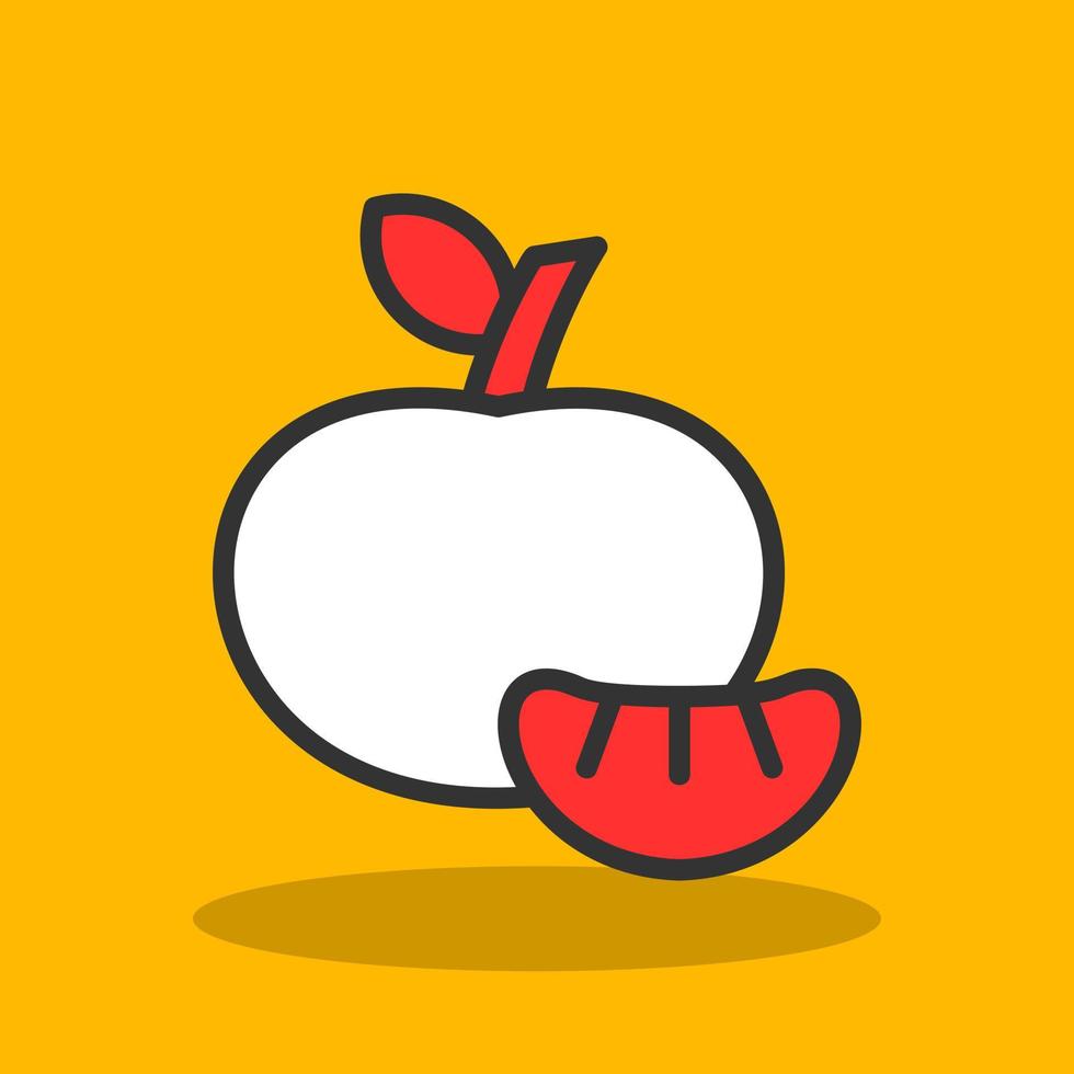 Tangerine Vector Icon Design