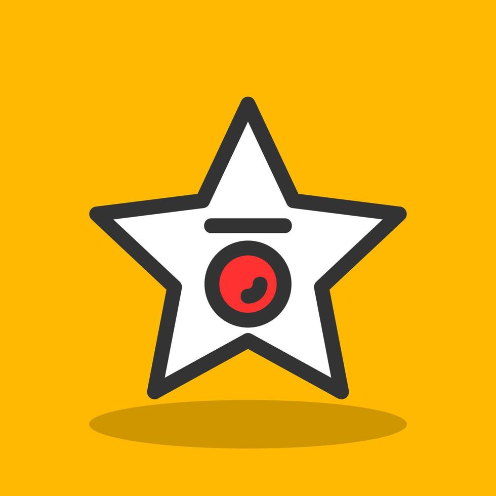 Walk of Fame Vector Icon Design