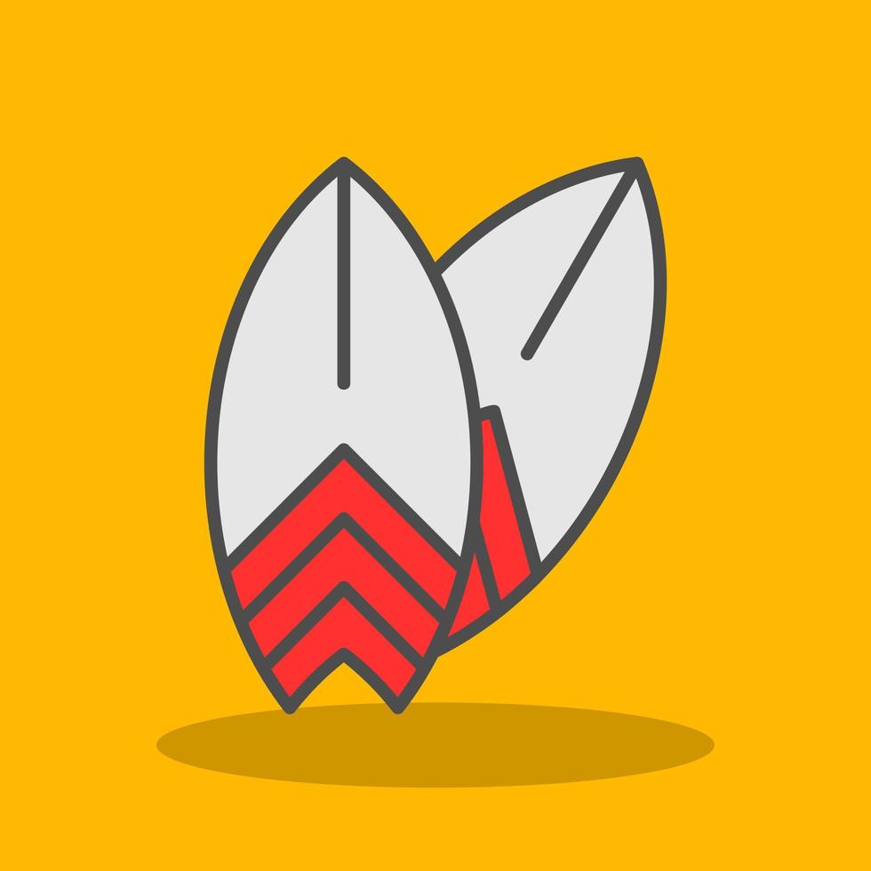 Surfing Vector Icon Design