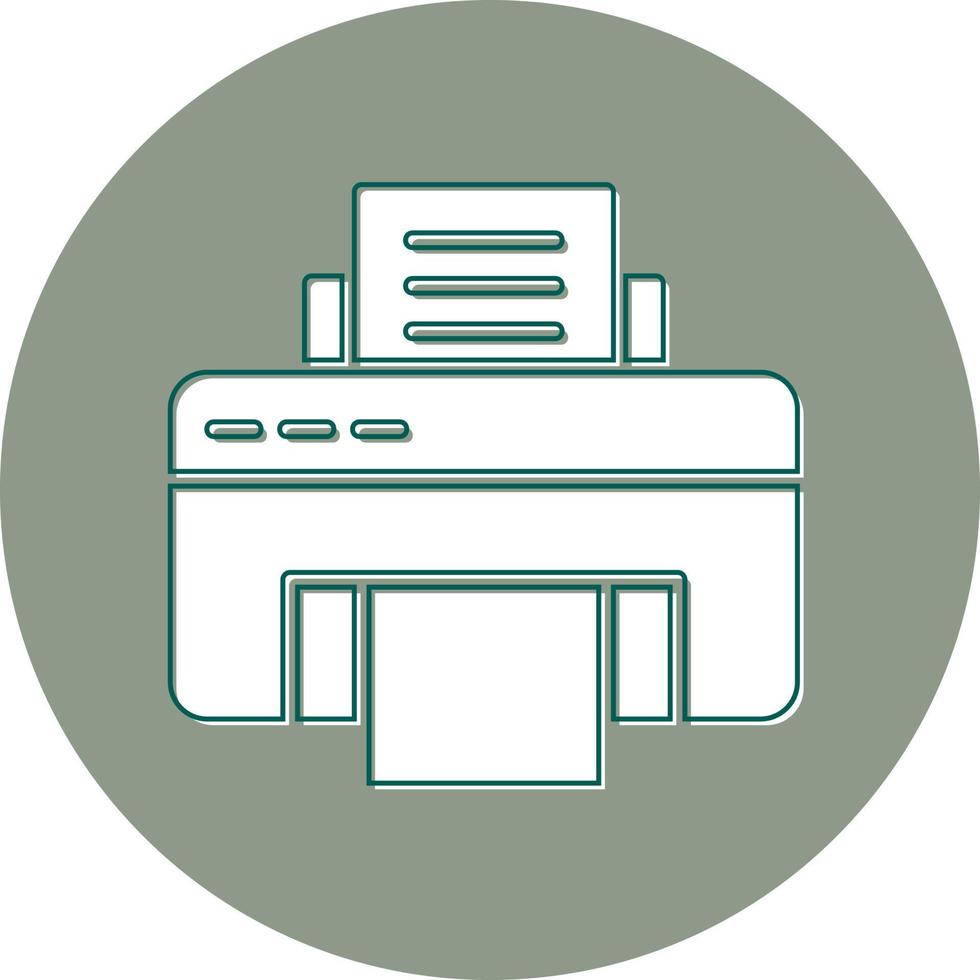 Printer Vector Icon