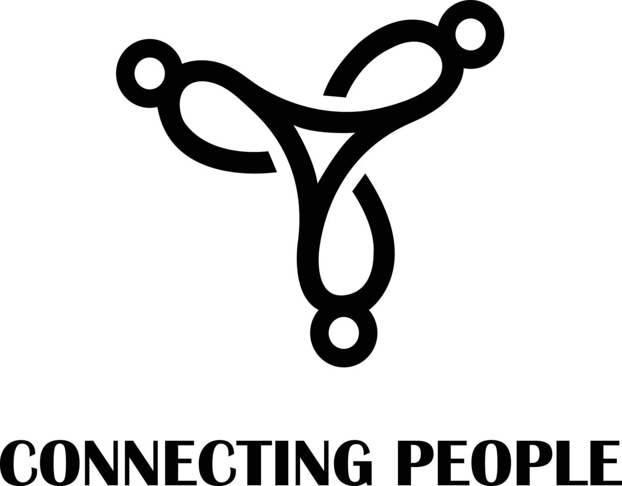 Connecting People Logo Vector File