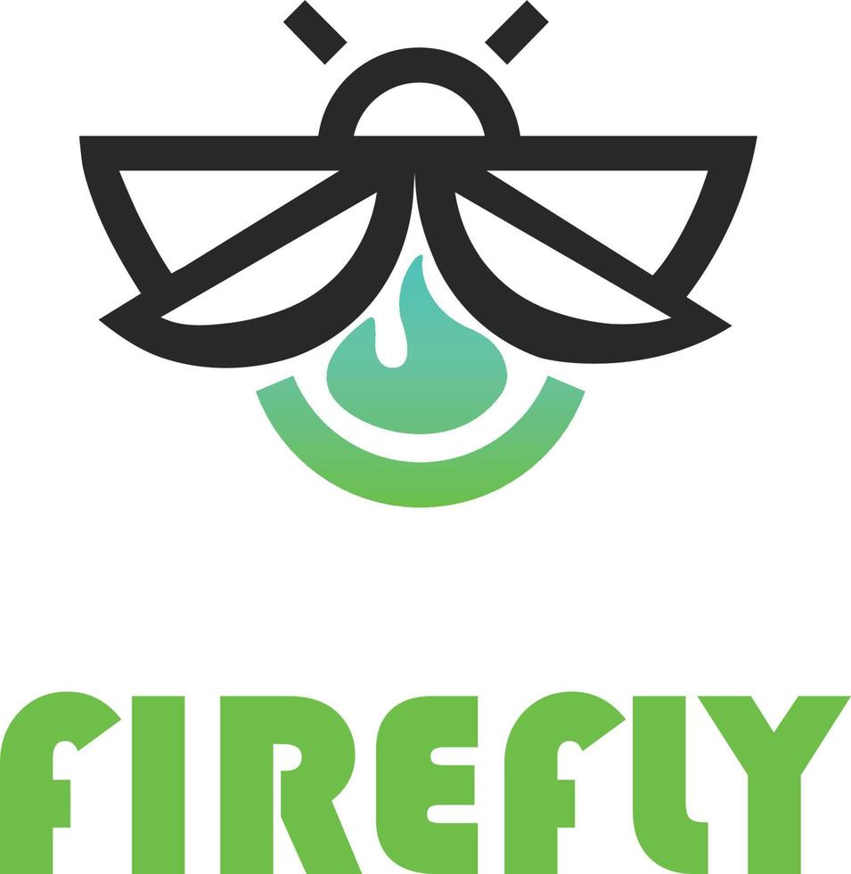 Firefly Insect Logo Vector File