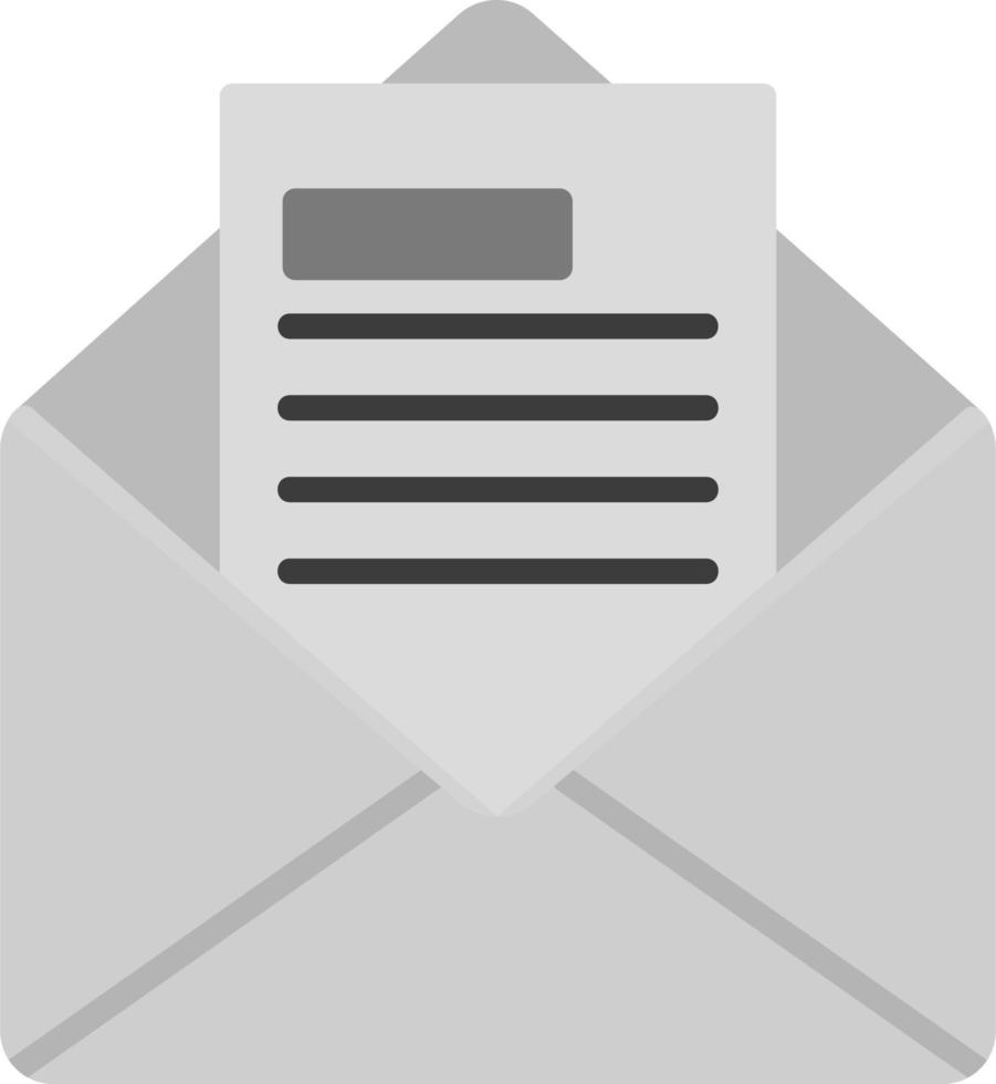 Mail Job Offer Vector Icon