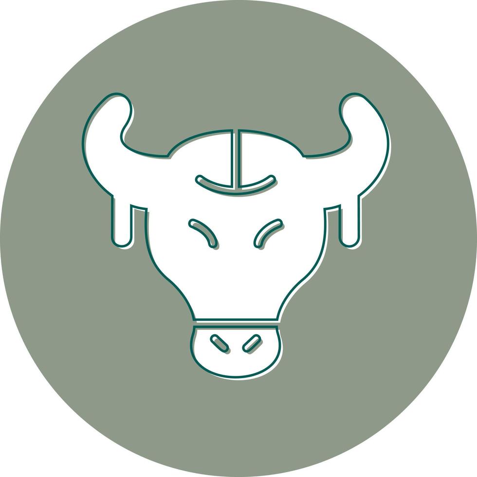 Bull Skull Vector Icon