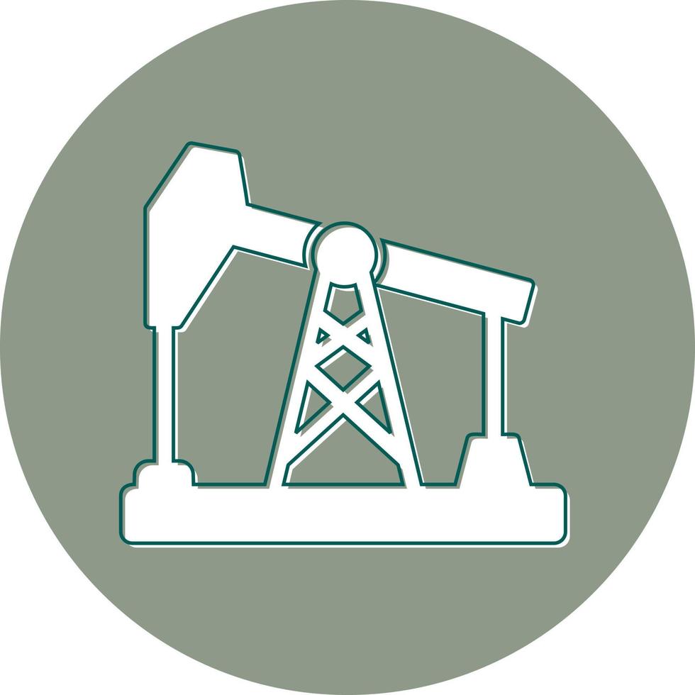 Oil Pump Vector Icon