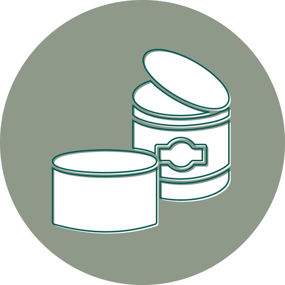 Canned Food Vector Icon