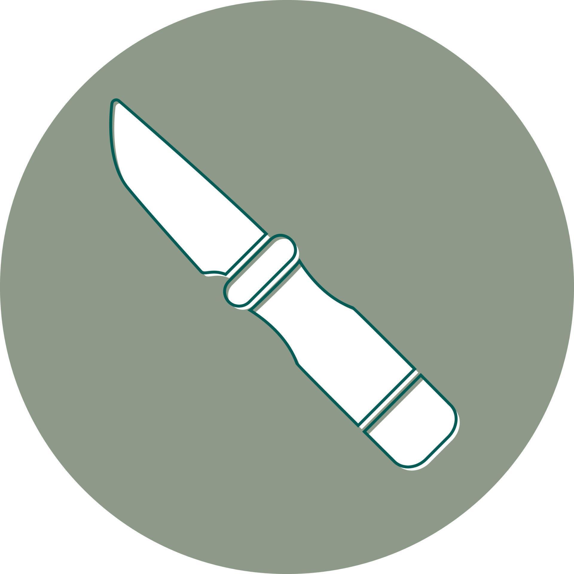 Knife Blade Vector Icon 20404494 Vector Art at Vecteezy