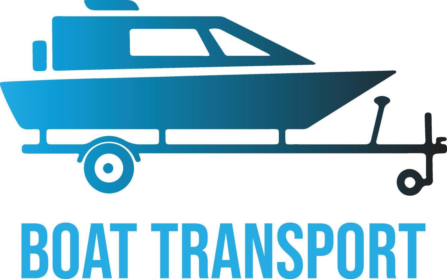 Boat Transportation Logo Vector File