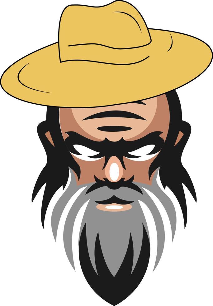 CSGO Old Man Vector Logo File