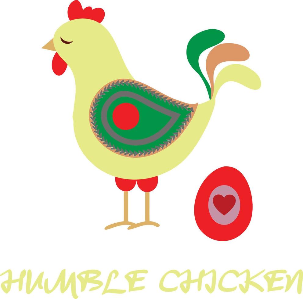 pollo huevo logo vector archivo