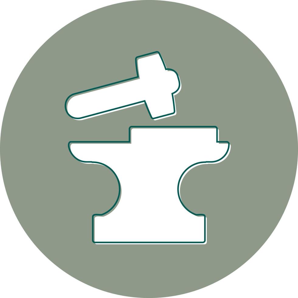 Blacksmith Vector Icon