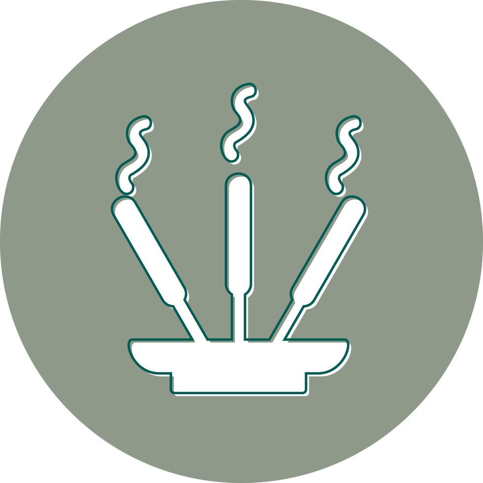 Incense Stick Vector Icon
