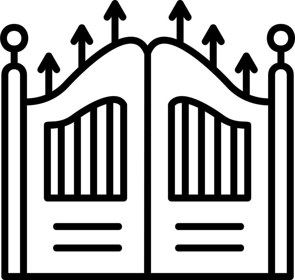 Gate Vector Icon