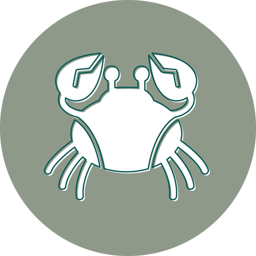 Crab Vector Icon