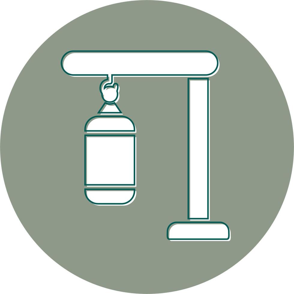 Boxing Bag Vector Icon