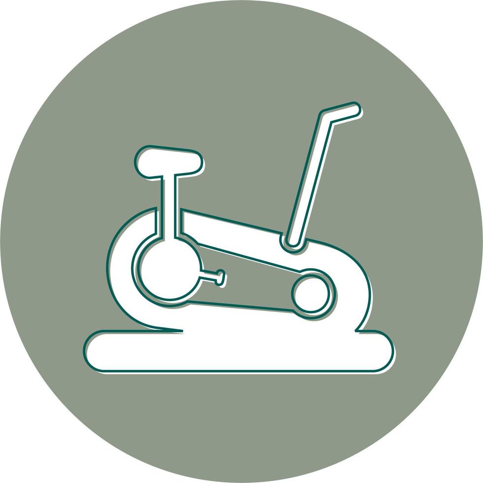 Stationary Bike Vector Icon