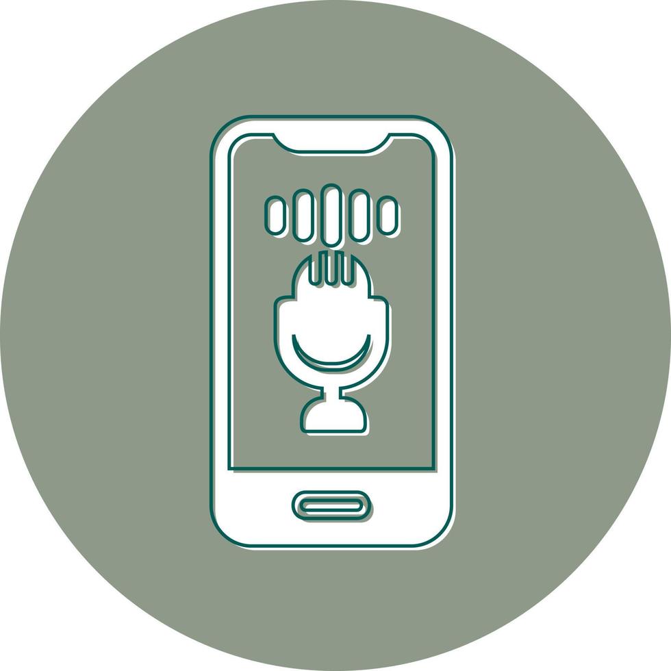 Voice Control Vector Icon
