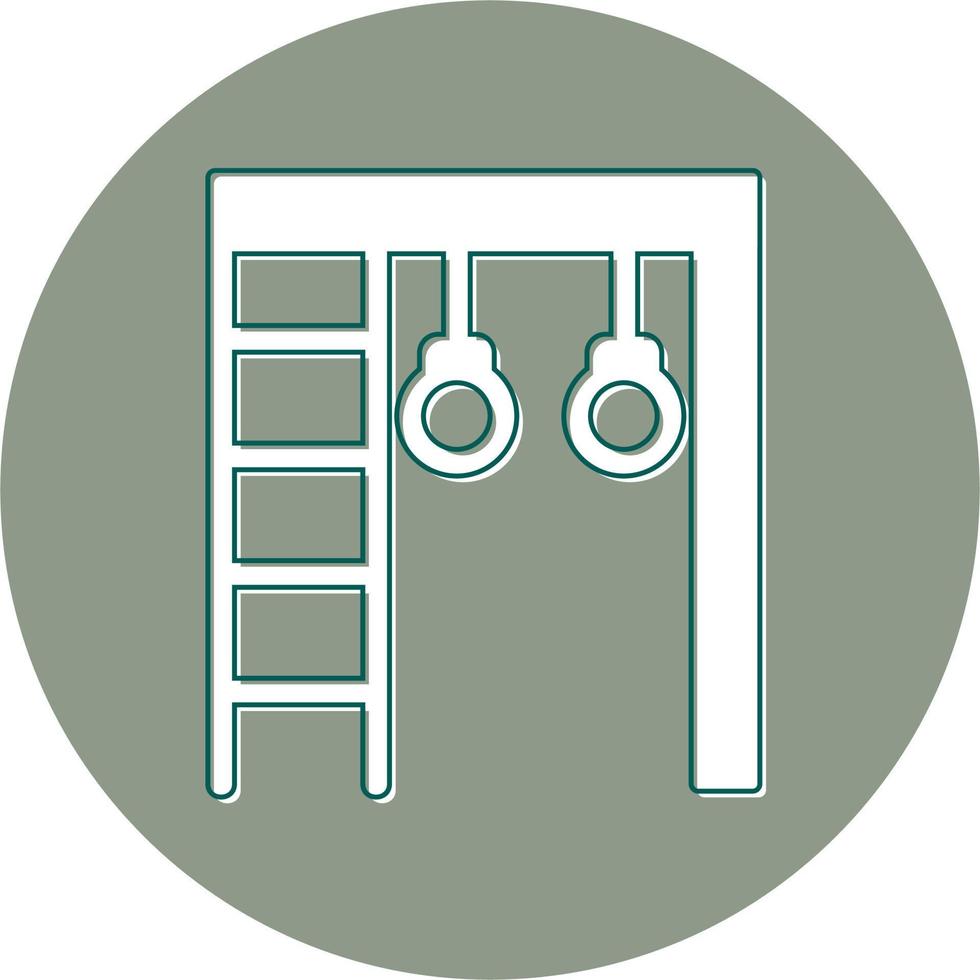 Gym Bars Vector Icon