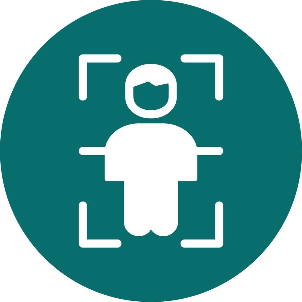 Body Scan Vector Icon