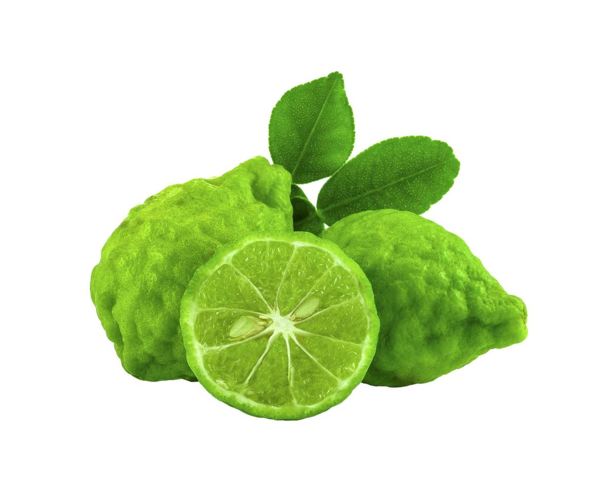 bergamot fruit or kaffir lime photo