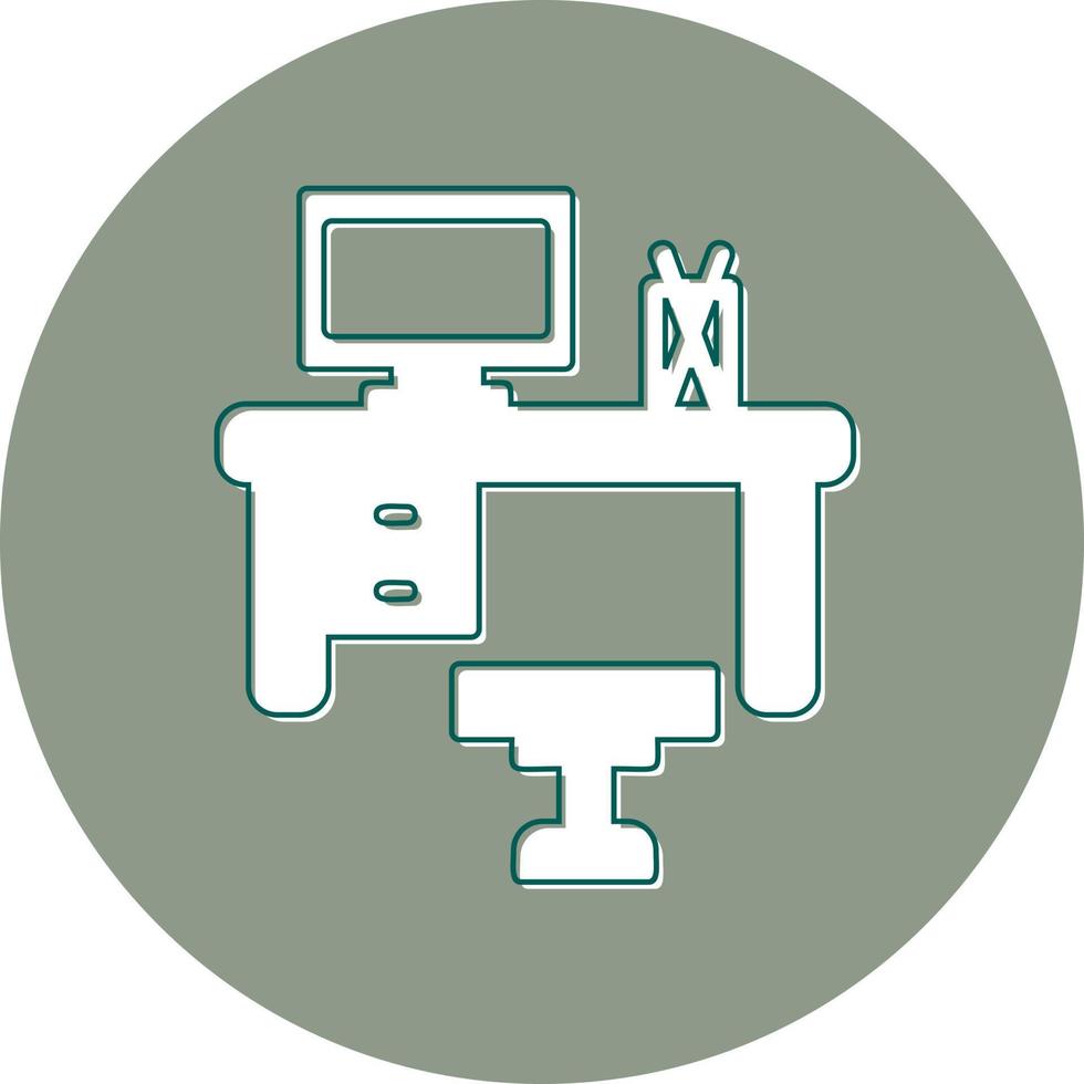 Workplace Vector Icon